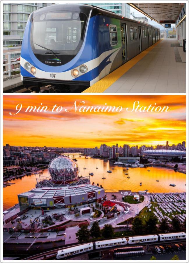 Rare Find Exquisitely New Quiet & Safe Skytrain Home Ванкувер Экстерьер фото